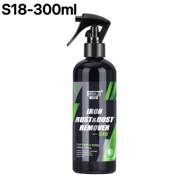 HGKJ-AUTO-S18 Spray Détachant de Poudre de Fer & Anti-Rouille pour Jantes & Disques de Frein