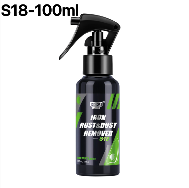 HGKJ-AUTO-S18 Spray Détachant de Poudre de Fer & Anti-Rouille pour Jantes & Disques de Frein